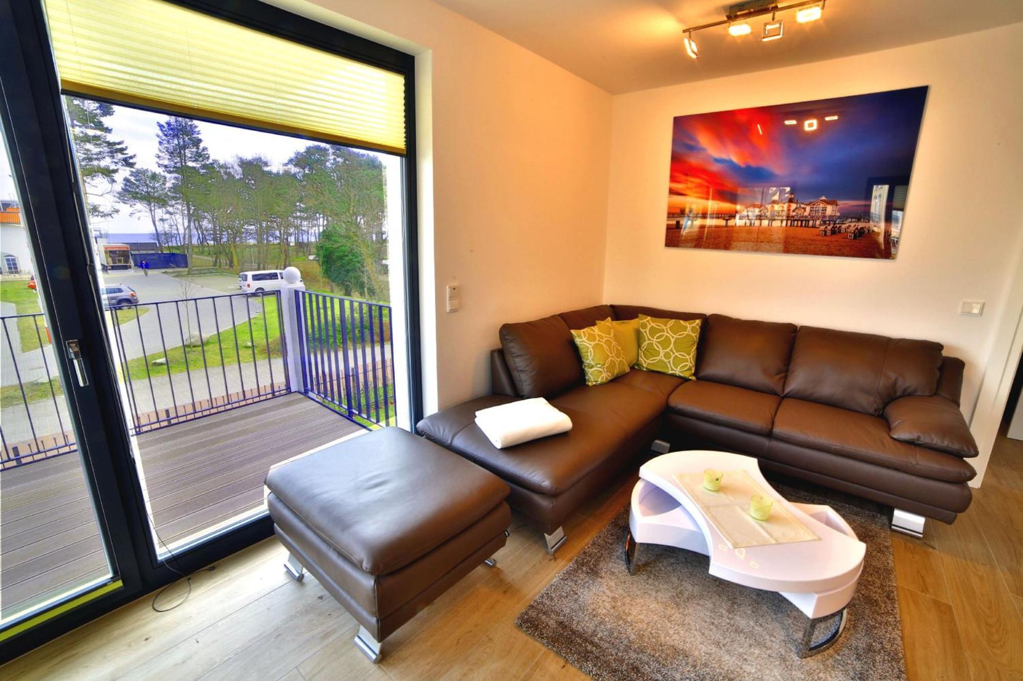 Ferienwohnung "Lachmoewe" In Der Villa Andrea Baabe Exteriör bild